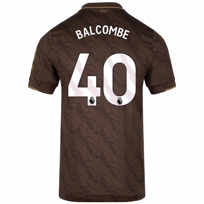 נשים אלרי בלקומב #40 חום זהב הרחק ג'רזי 2025/26 חולצה קצרה