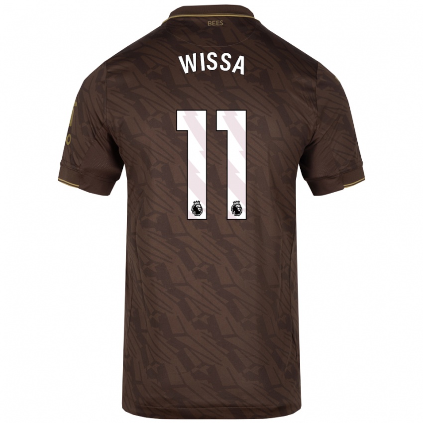 נשים יואן ויסה #11 חום זהב הרחק ג'רזי 2025/26 חולצה קצרה