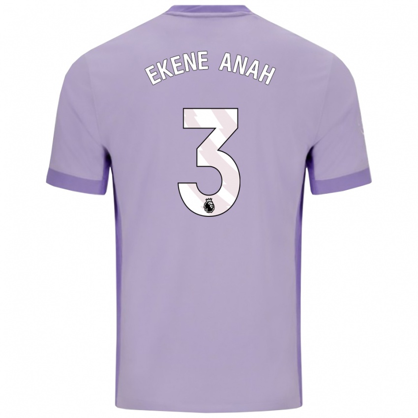 נשים Cristiano Ekene Anah #3 טארו סגול לבן הרחק ג'רזי 2025/26 חולצה קצרה