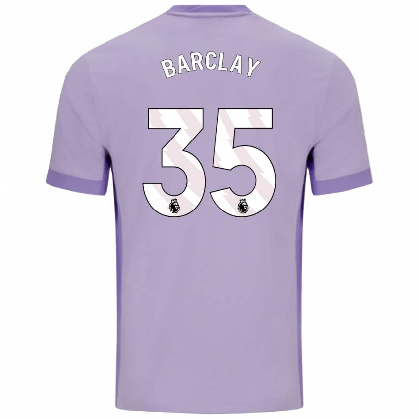 נשים בן ברקליי #35 טארו סגול לבן הרחק ג'רזי 2025/26 חולצה קצרה