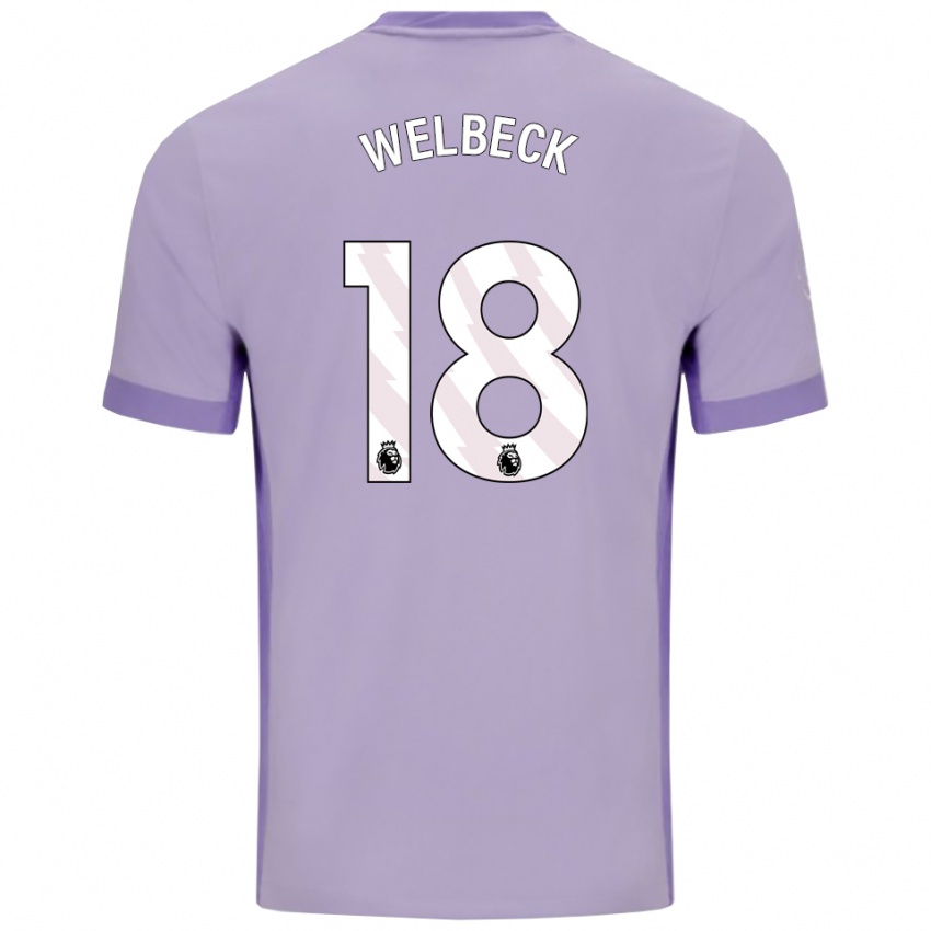 נשים דני ולבק #18 טארו סגול לבן הרחק ג'רזי 2025/26 חולצה קצרה