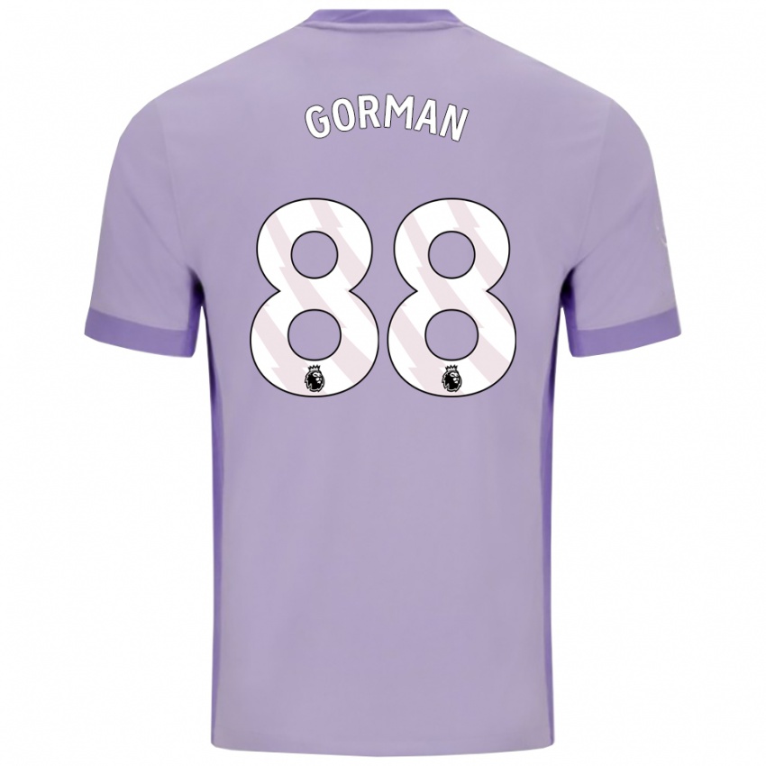 נשים רוני גורמן #88 טארו סגול לבן הרחק ג'רזי 2025/26 חולצה קצרה