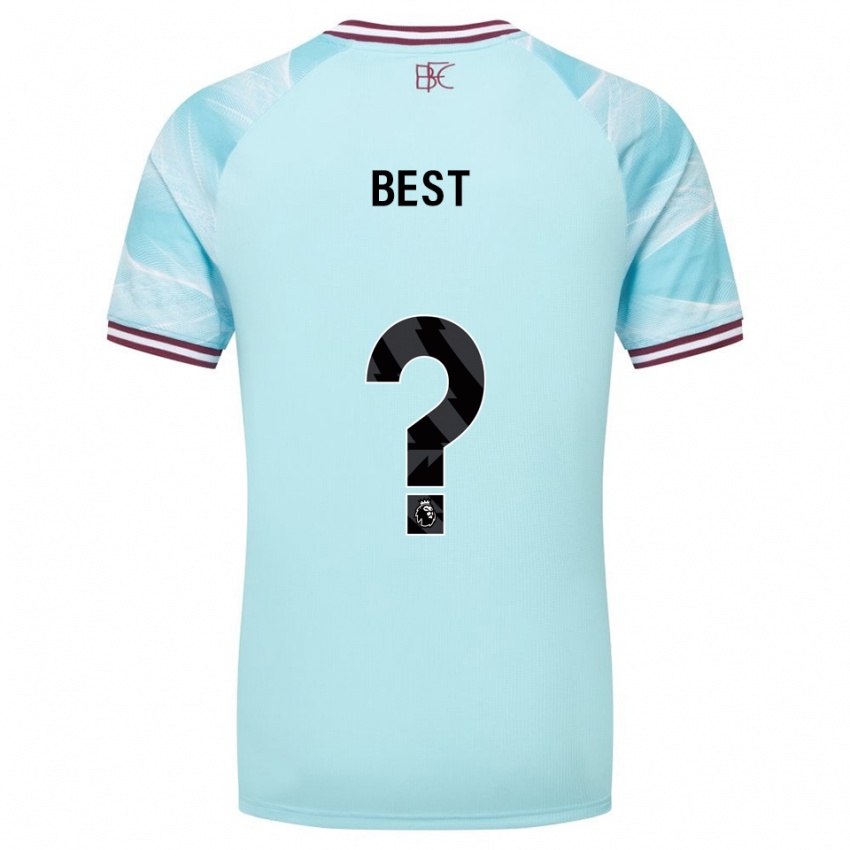 נשים Freddie Best #0 תכלת בורדו הרחק ג'רזי 2025/26 חולצה קצרה