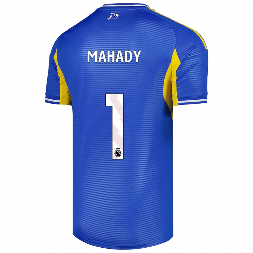 נשים רורי מהדי #1 כחול צהוב הרחק ג'רזי 2025/26 חולצה קצרה