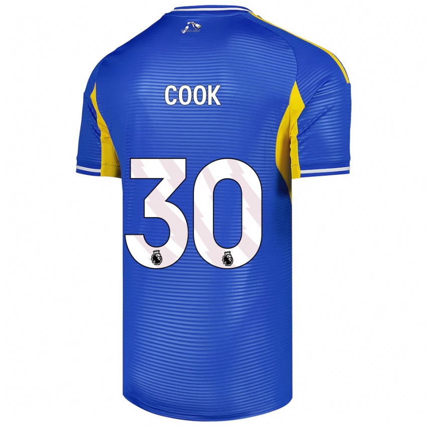 נשים Robbie Cook #30 כחול צהוב הרחק ג'רזי 2025/26 חולצה קצרה
