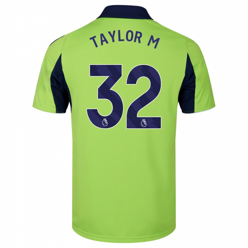 נשים Belle Taylor-M #32 ירוק נייבי לבן הרחק ג'רזי 2025/26 חולצה קצרה