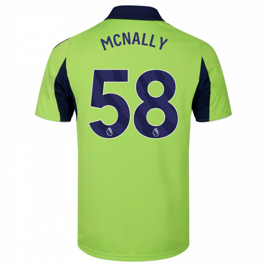 נשים אלפי מקנאלי #58 ירוק נייבי לבן הרחק ג'רזי 2025/26 חולצה קצרה