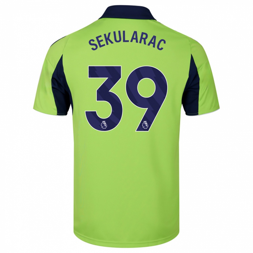 נשים קריסטיאן שקולאראק #39 ירוק נייבי לבן הרחק ג'רזי 2025/26 חולצה קצרה