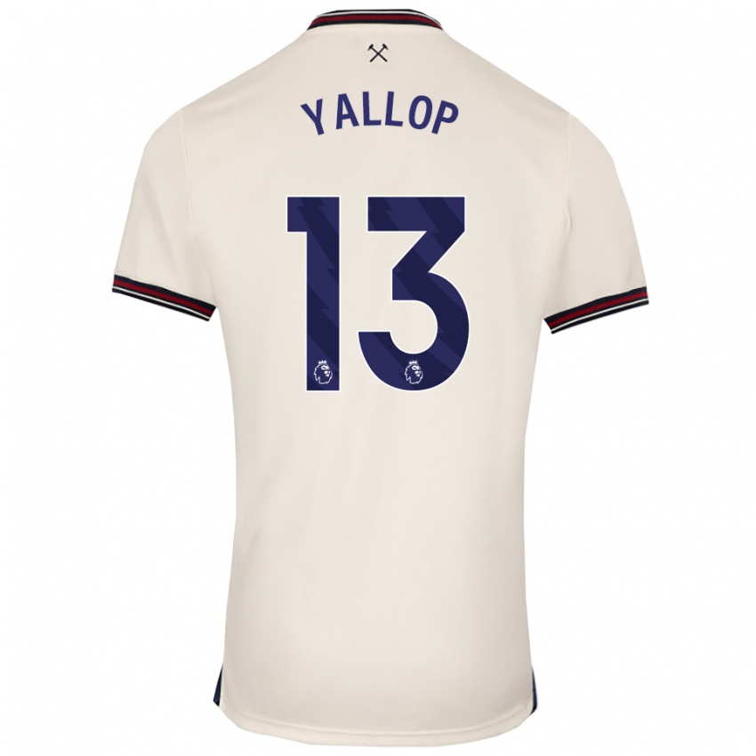 נשים טאמקה באט #13 לבן מלוכלך הרחק ג'רזי 2025/26 חולצה קצרה