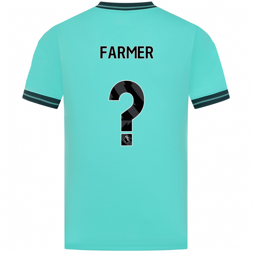 נשים Owen Farmer #0 תכלת ירוק הרחק ג'רזי 2025/26 חולצה קצרה