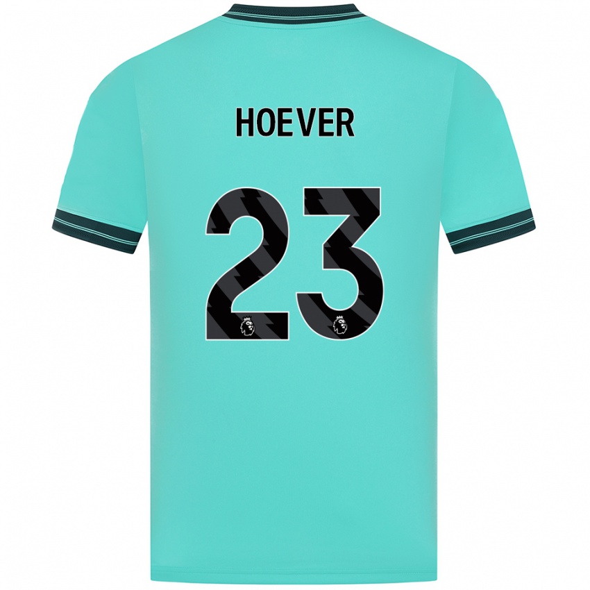 נשים קי-יאנה הובר #23 תכלת ירוק הרחק ג'רזי 2025/26 חולצה קצרה