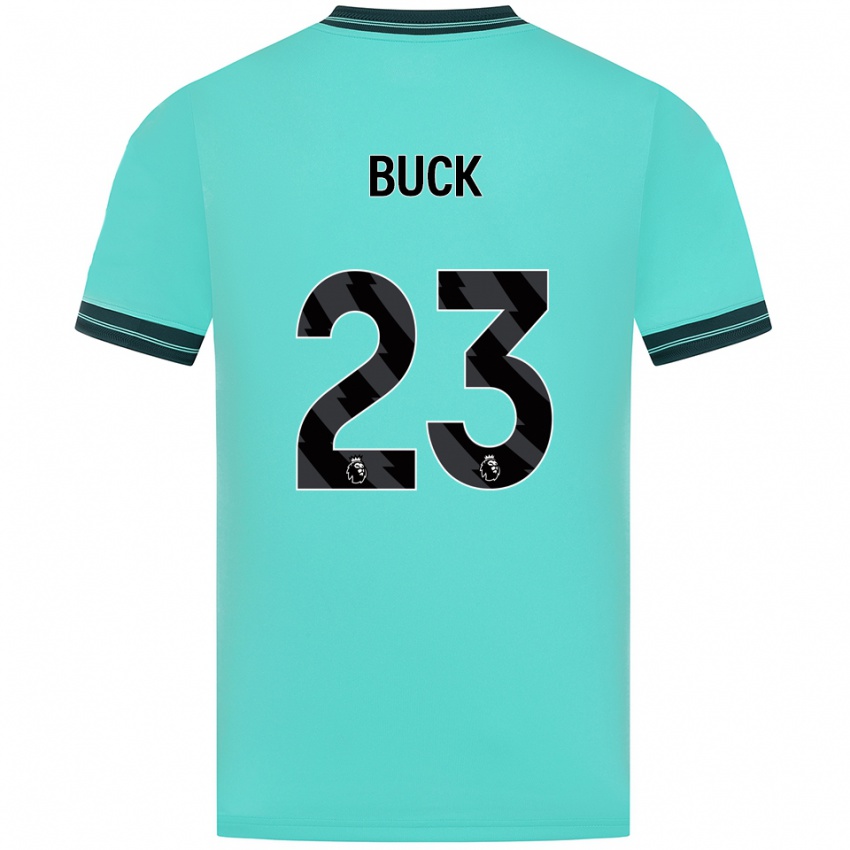 נשים Alex Buck #23 תכלת ירוק הרחק ג'רזי 2025/26 חולצה קצרה