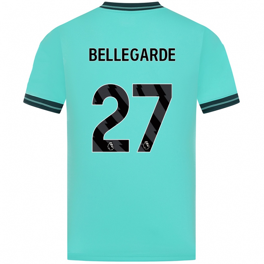 נשים ז'אן-ריקנר בלגארד #27 תכלת ירוק הרחק ג'רזי 2025/26 חולצה קצרה