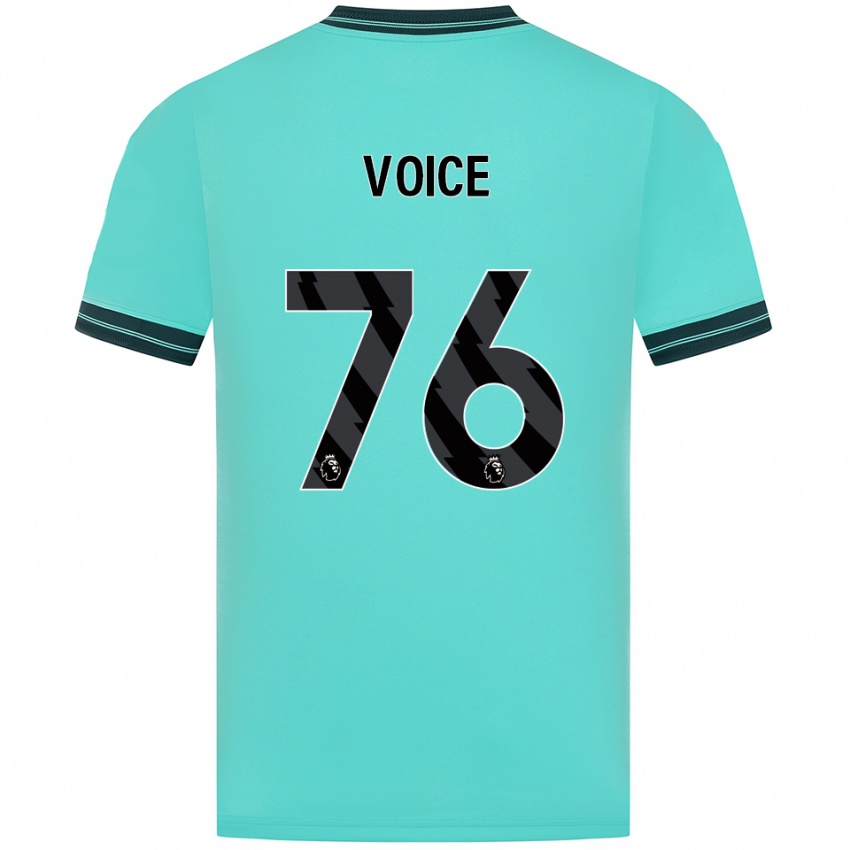 נשים קול קאדן #76 תכלת ירוק הרחק ג'רזי 2025/26 חולצה קצרה