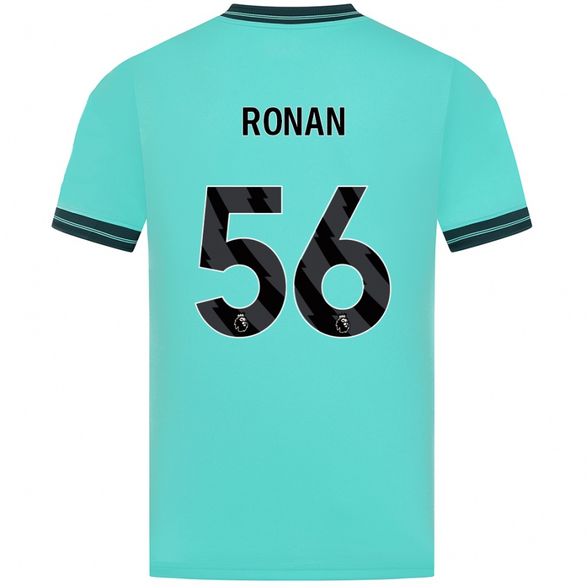 נשים קונור רונאן #56 תכלת ירוק הרחק ג'רזי 2025/26 חולצה קצרה