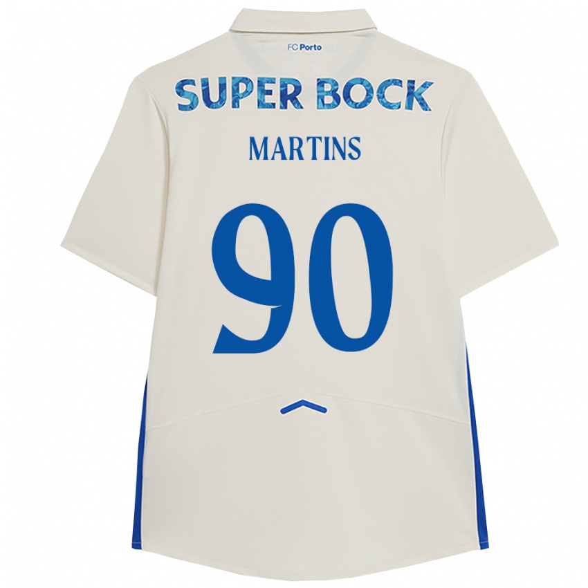 נשים ז'יל #90 לבן כחול ג'רזי קיט שלישי 2025/26 חולצה קצרה