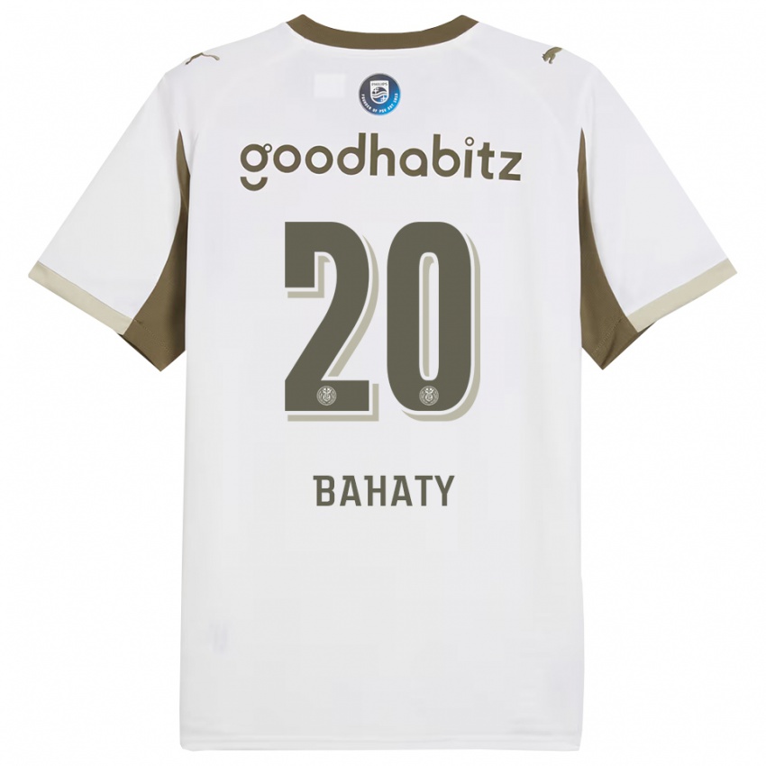 נשים Manuel Bahaty #20 לבן אפור ג'רזי קיט שלישי 2025/26 חולצה קצרה