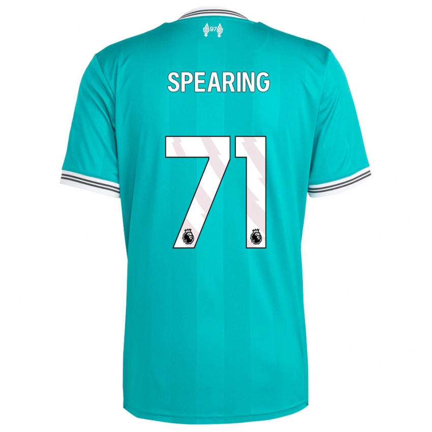 נשים ג'יי ספירינג #71 ירוק לבן ג'רזי קיט שלישי 2025/26 חולצה קצרה