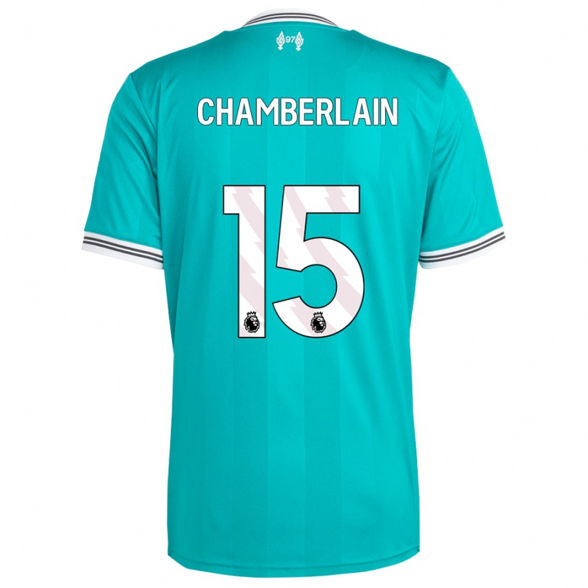 נשים אלכס אוקסלייד-צ'מברלין #15 ירוק לבן ג'רזי קיט שלישי 2025/26 חולצה קצרה