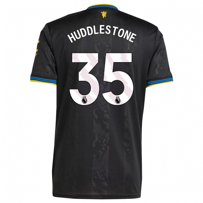 נשים טום הדלסטון #35 שחור צהוב כחול ג'רזי קיט שלישי 2025/26 חולצה קצרה