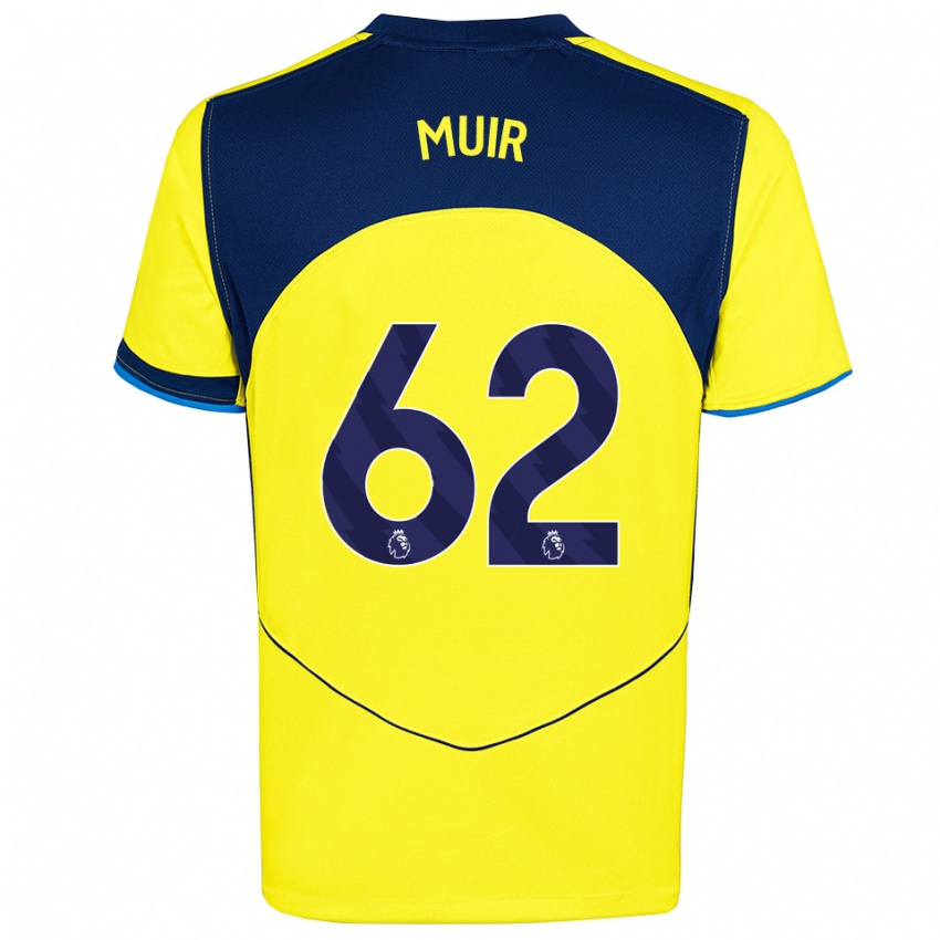 נשים מרקס מיור #62 צהוב נייבי ג'רזי קיט שלישי 2025/26 חולצה קצרה