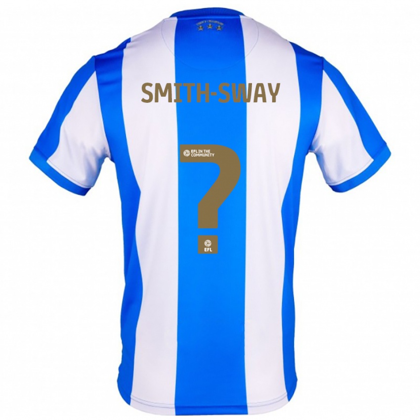 ילדים Jay Smith-Sway #0 כחול לבן ג'רזי ביתית 2025/26 חולצה קצרה