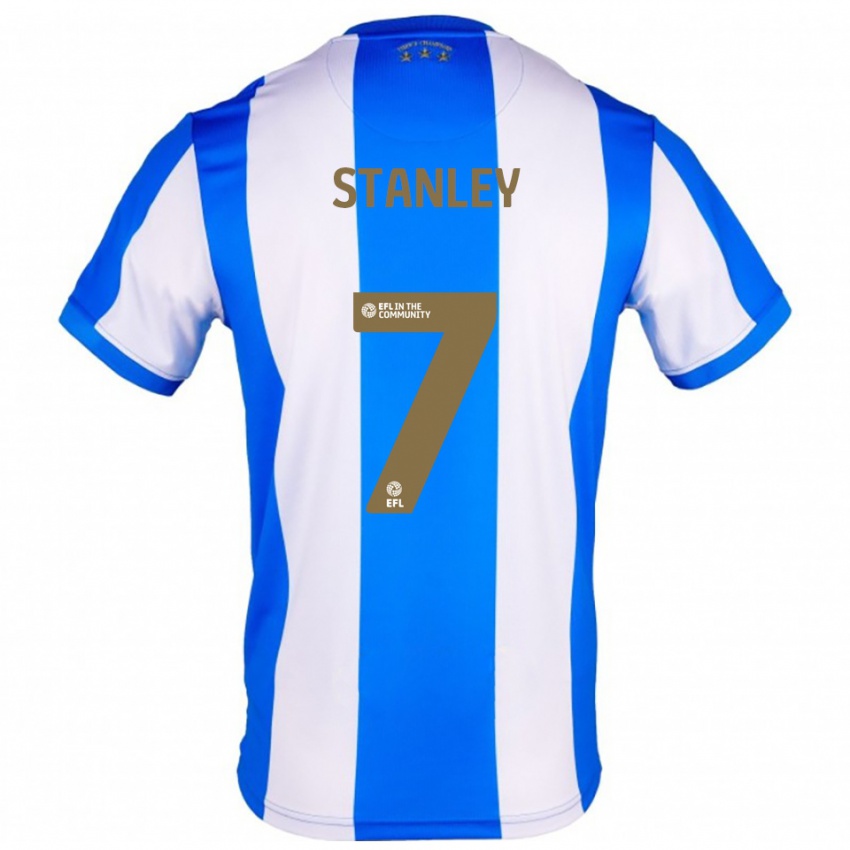 ילדים Katie Stanley #7 כחול לבן ג'רזי ביתית 2025/26 חולצה קצרה