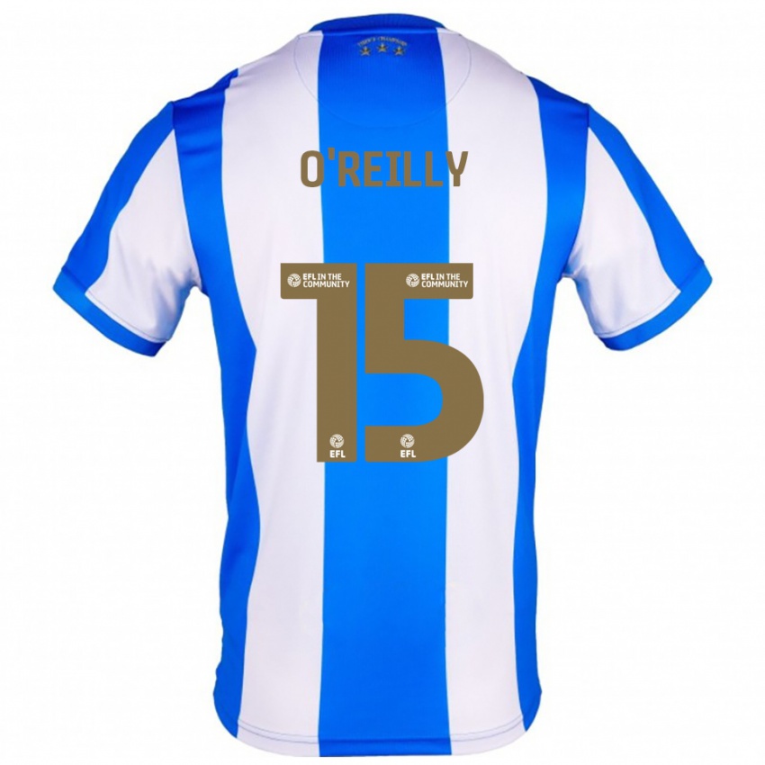 ילדים Aaron O'reilly #15 כחול לבן ג'רזי ביתית 2025/26 חולצה קצרה