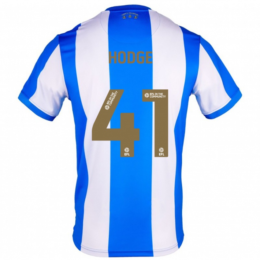 ילדים Joe Hodge #41 כחול לבן ג'רזי ביתית 2025/26 חולצה קצרה