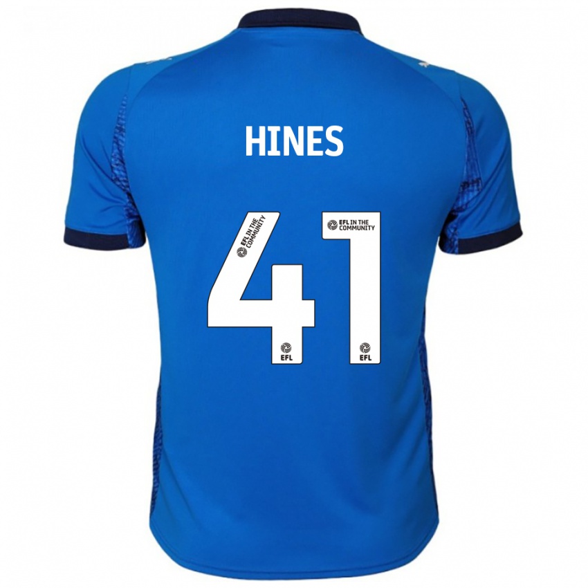 ילדים קיילי היינס #41 כחול לבן ג'רזי ביתית 2025/26 חולצה קצרה