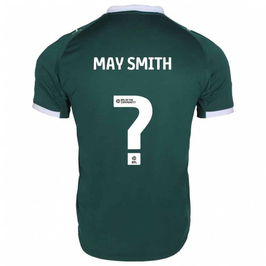 ילדים Caitlin May Smith #0 ירוק לבן ג'רזי ביתית 2025/26 חולצה קצרה