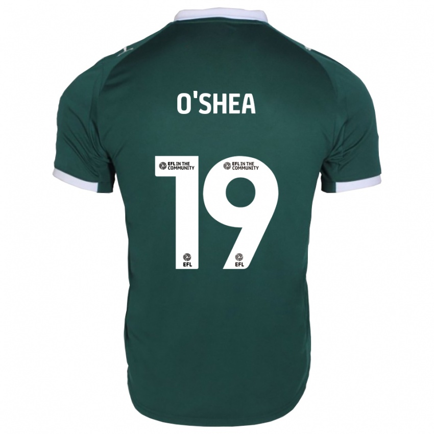 ילדים ארין אושיה #19 ירוק לבן ג'רזי ביתית 2025/26 חולצה קצרה