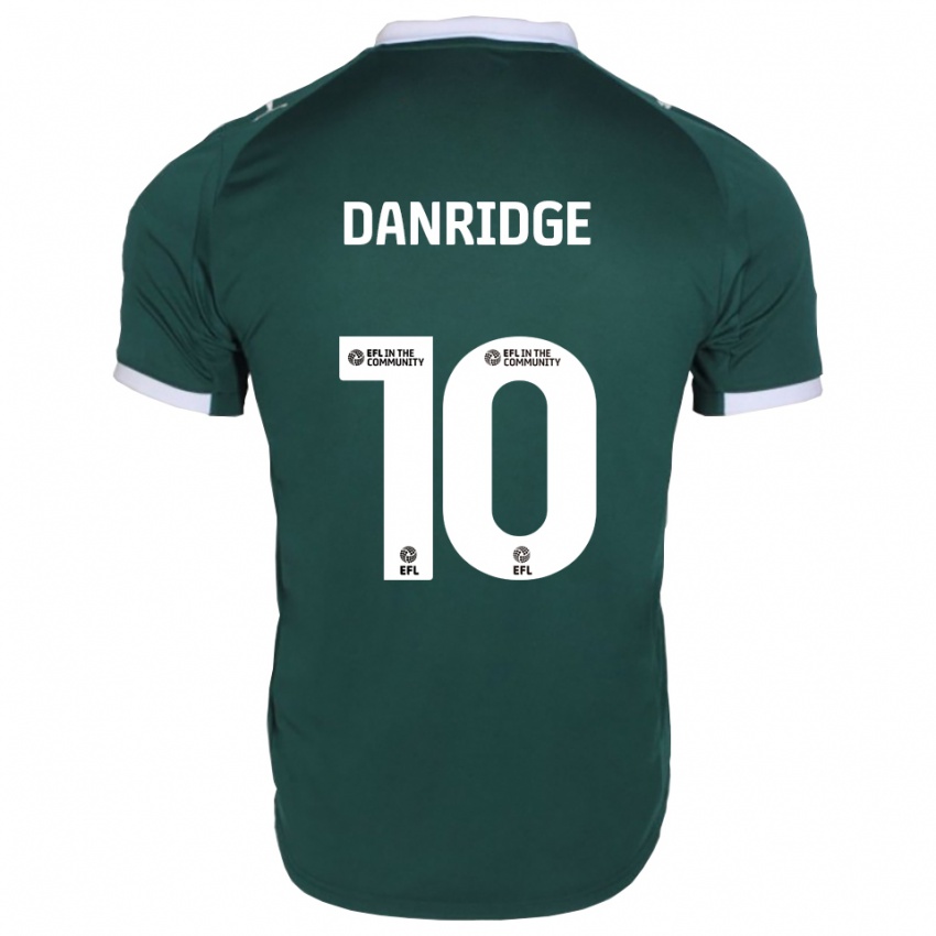 ילדים רבקה דנרדג' #10 ירוק לבן ג'רזי ביתית 2025/26 חולצה קצרה