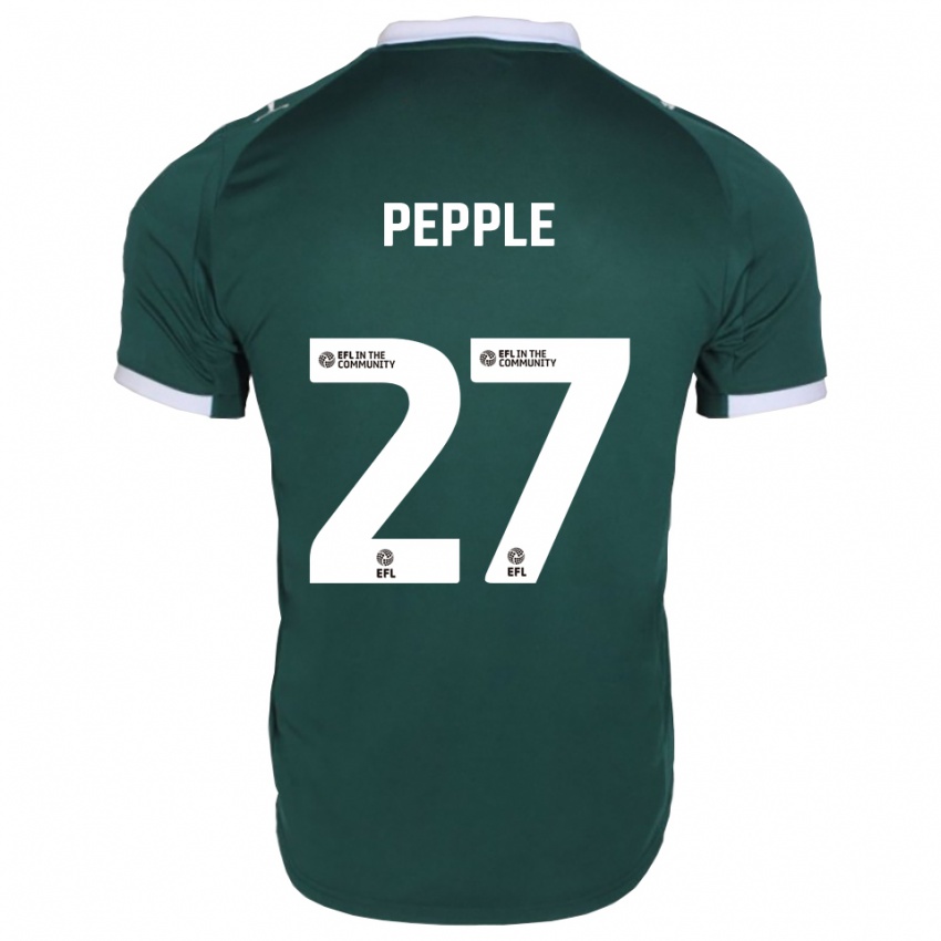 ילדים Aribim Pepple #27 ירוק לבן ג'רזי ביתית 2025/26 חולצה קצרה