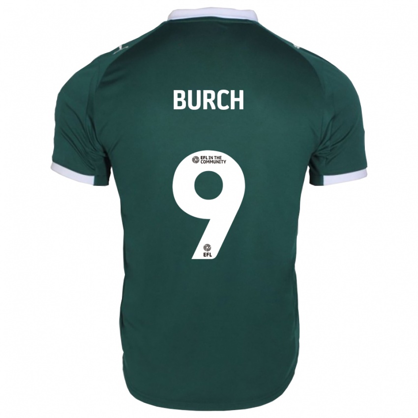 ילדים קיאן ברץ' #9 ירוק לבן ג'רזי ביתית 2025/26 חולצה קצרה