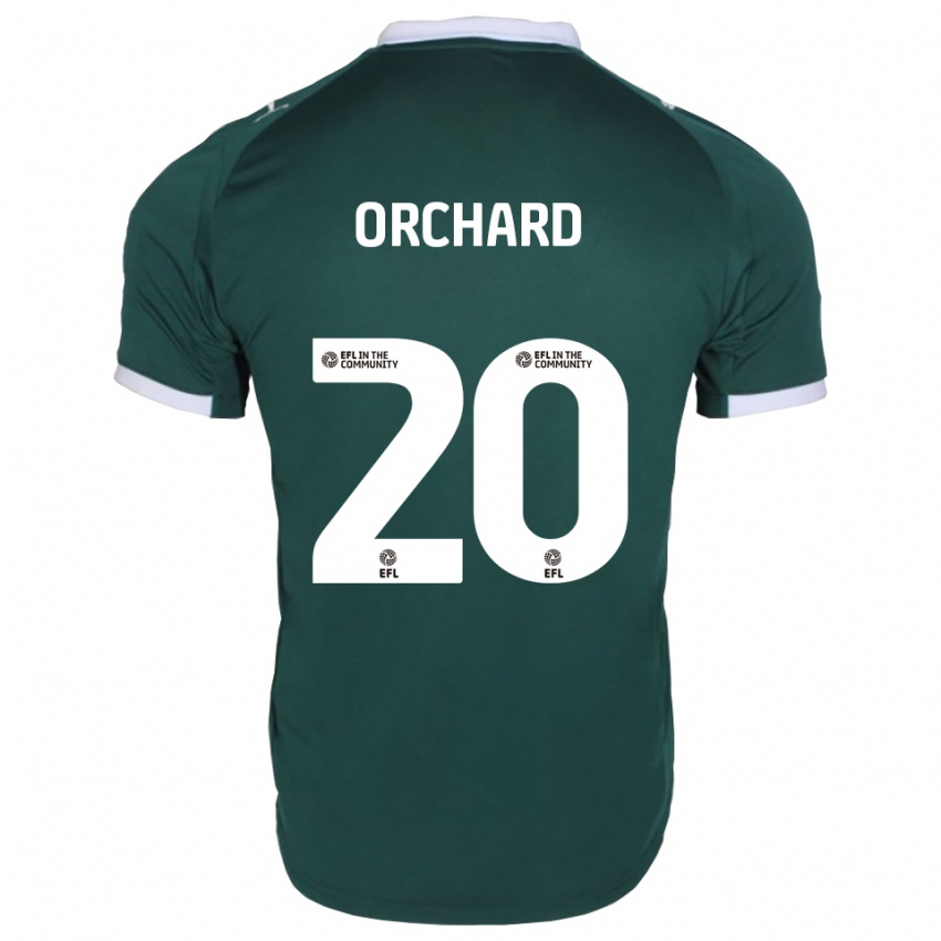 ילדים פרן אורצ׳רד #20 ירוק לבן ג'רזי ביתית 2025/26 חולצה קצרה