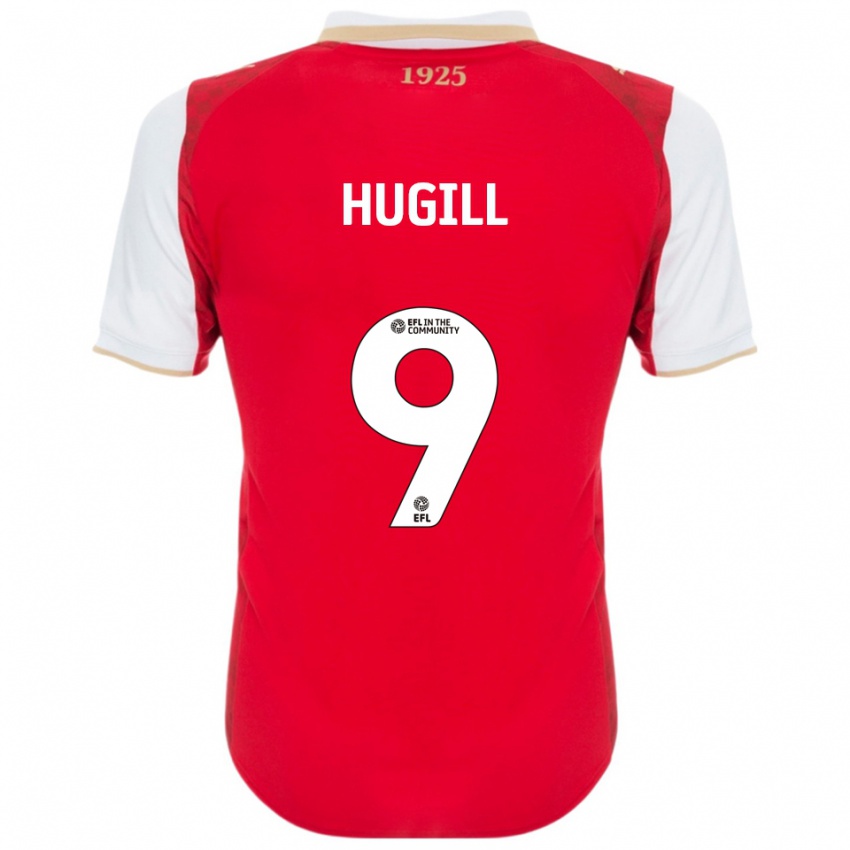 ילדים ג'ורדן האגיל #9 אדום לבן ג'רזי ביתית 2025/26 חולצה קצרה