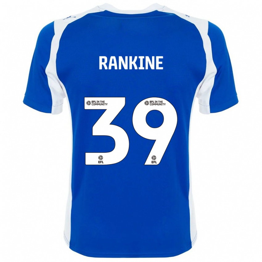 ילדים דיון רנקין #39 כחול לבן ג'רזי ביתית 2025/26 חולצה קצרה