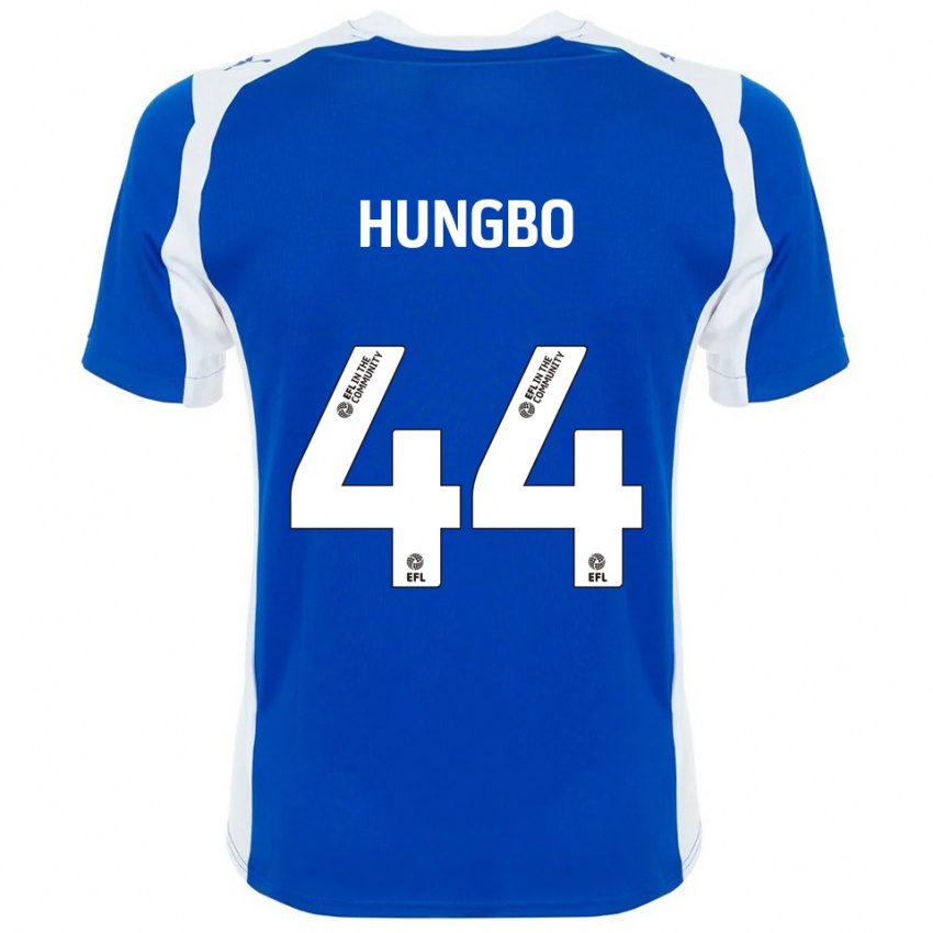 ילדים ג'וזף הונגבו #44 כחול לבן ג'רזי ביתית 2025/26 חולצה קצרה