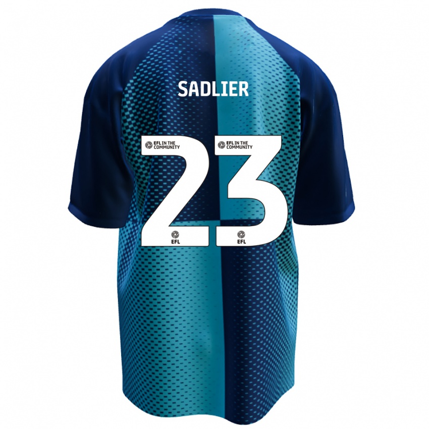 ילדים קירן סאדלייה #23 כחול תכלת ג'רזי ביתית 2025/26 חולצה קצרה