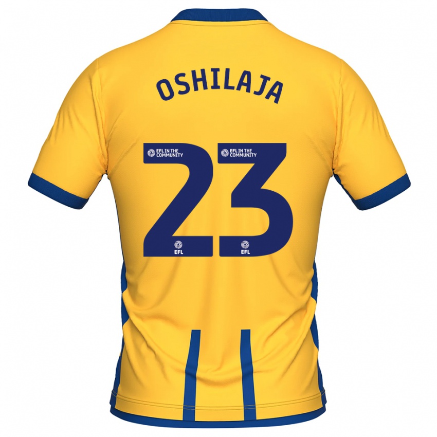 ילדים דיי אושילאג'ה #23 צהוב כחול ג'רזי ביתית 2025/26 חולצה קצרה