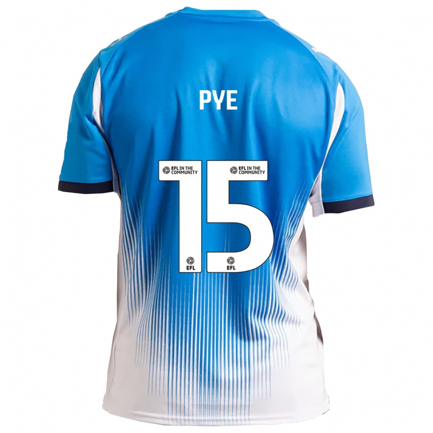 ילדים אית'ן פיי #15 כחול לבן ג'רזי ביתית 2025/26 חולצה קצרה