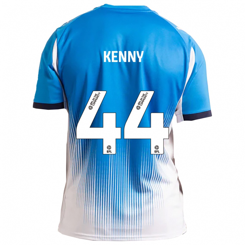 ילדים Jack Kenny #44 כחול לבן ג'רזי ביתית 2025/26 חולצה קצרה