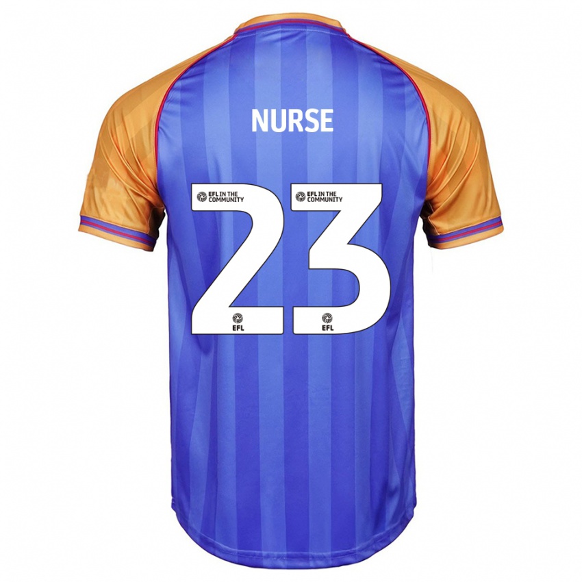 ילדים ג'ורג' נרס #23 כחול כתום ג'רזי ביתית 2025/26 חולצה קצרה