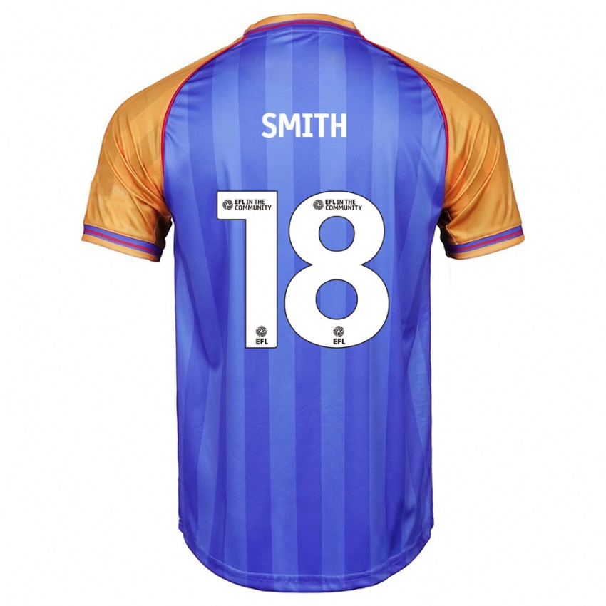 ילדים Katy Smith #18 כחול כתום ג'רזי ביתית 2025/26 חולצה קצרה