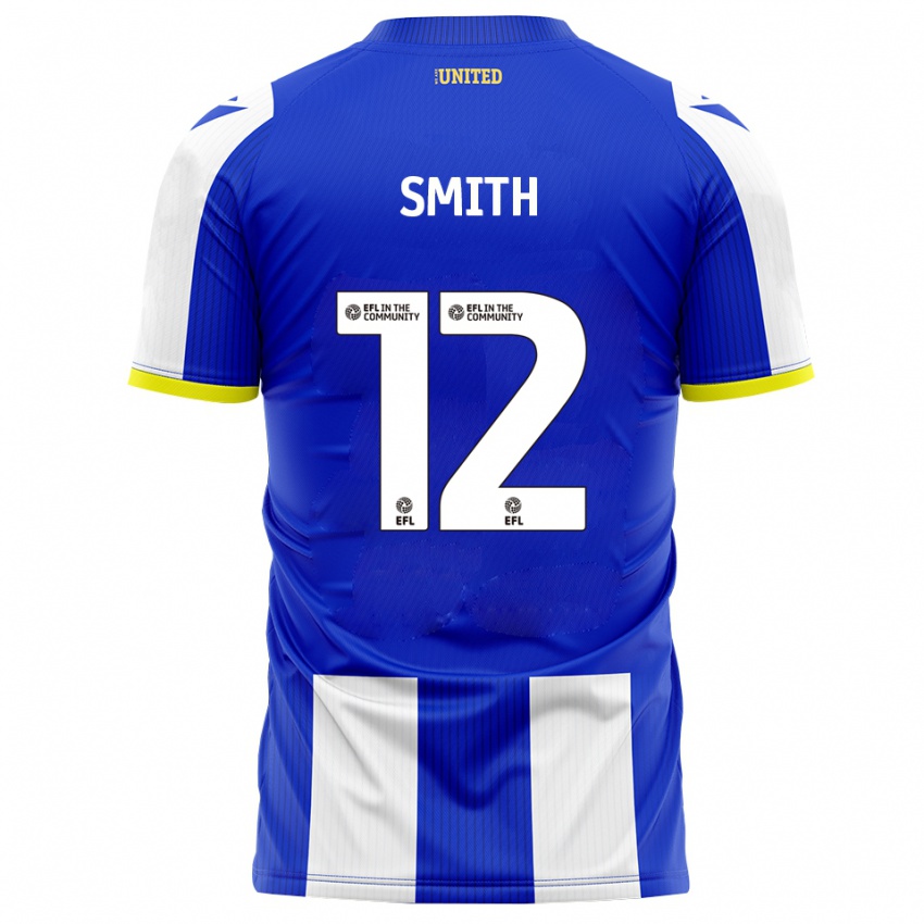 ילדים טום סמית' #12 כחול לבן ג'רזי ביתית 2025/26 חולצה קצרה