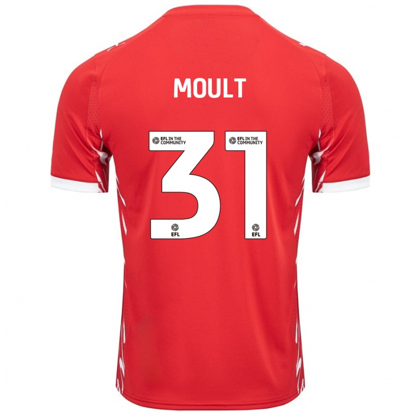 ילדים לואיס מולט #31 אדום לבן ג'רזי ביתית 2025/26 חולצה קצרה