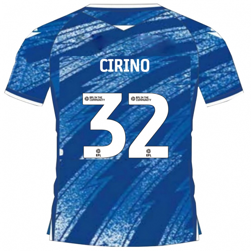 ילדים לני סירינו #32 כחול לבן ג'רזי ביתית 2025/26 חולצה קצרה