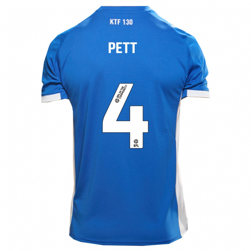 ילדים טום פט #4 כחול לבן ג'רזי ביתית 2025/26 חולצה קצרה