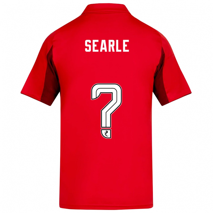 ילדים Jack Searle #0 אדום בורדו ג'רזי ביתית 2025/26 חולצה קצרה